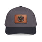 Vintage Compass Leather Patch Baseball Cap