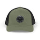 Trucker Cap — Distressed Round Patch 'Don't Ask Me' Vintage Logo