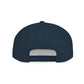 Snapback Hat — Gold Seal Clock Logo Flat Bill Cap