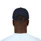 Embroidered Sunflower Badge Organic Baseball Cap