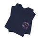 Pocket Cosmic Clock Tee — "Time to Glow" Graphic T‑Shirt