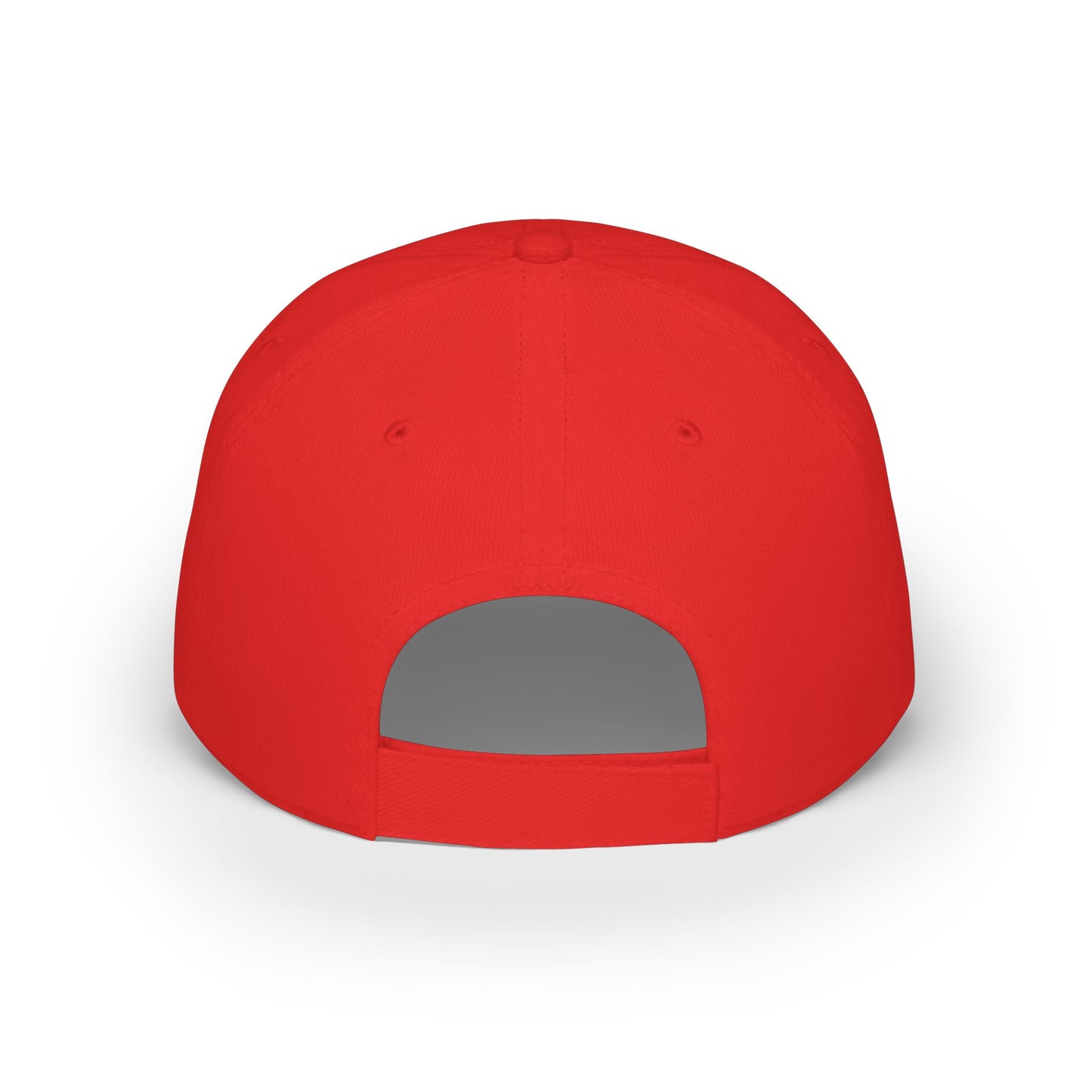 Low Profile Baseball Cap — Vintage Ship Wheel Clock Design