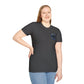 Vintage Compass Badge T-Shirt — "Take Your Time" Minimal Travel Tee