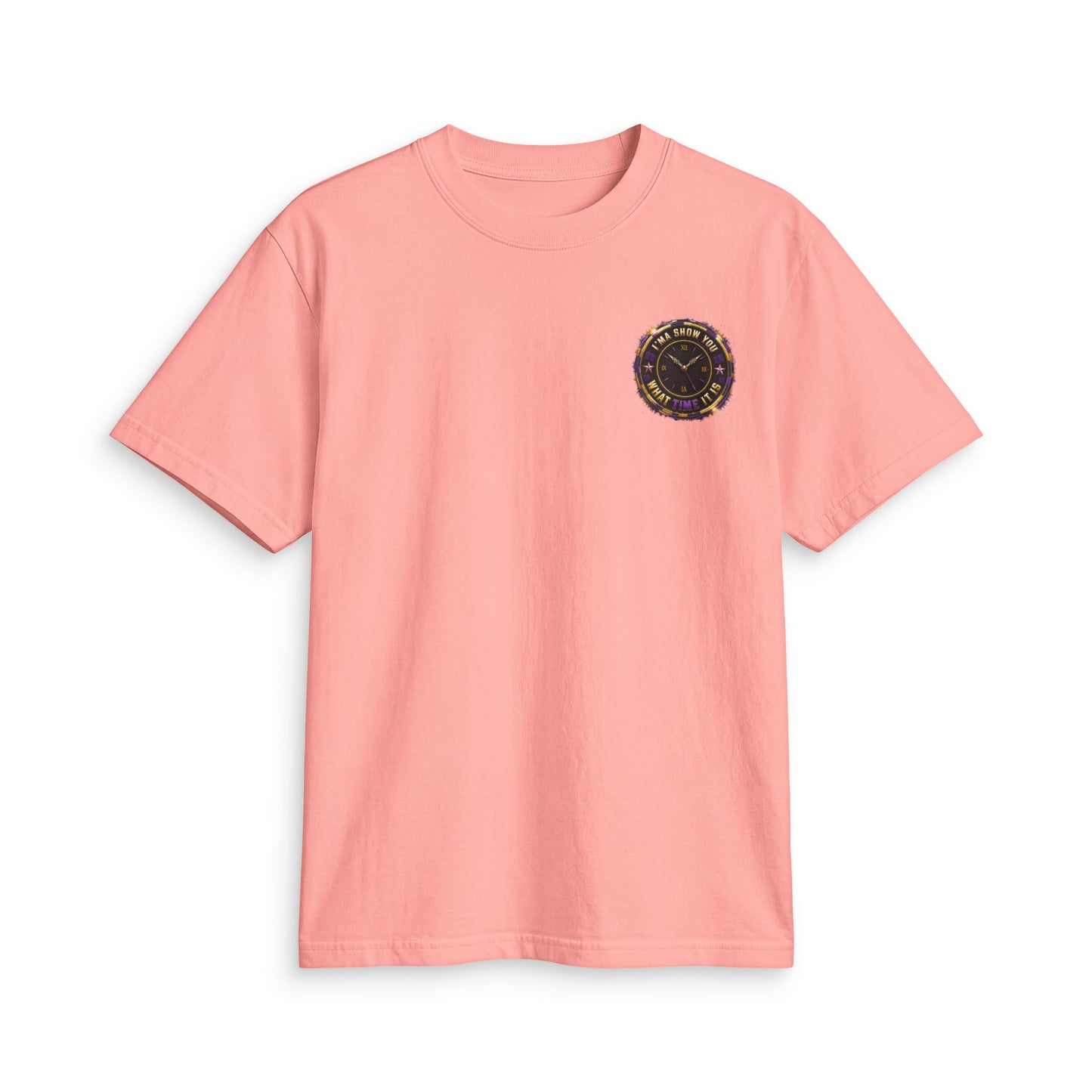 Graphic T-Shirt — 'I'll Show You What Time It Is' Vintage Clock Tee