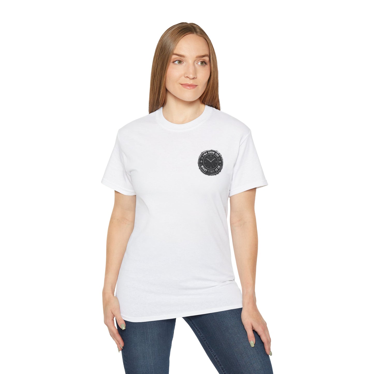 Surf Club Pocket Tee — Retro Wave Logo Cotton T-Shirt
