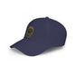 Low Profile Baseball Cap — Vintage Ship Wheel Clock Design
