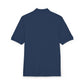 Embroidered Compass Logo Polo — Casual Nautical Work Shirt