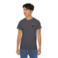Surf Club Pocket Tee — Retro Wave Logo Cotton T-Shirt