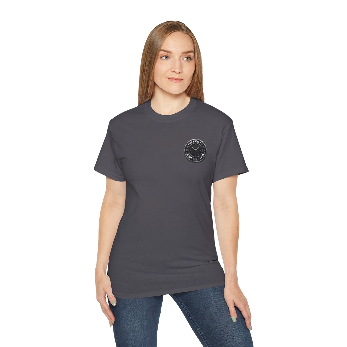 Surf Club Pocket Tee — Retro Wave Logo Cotton T-Shirt