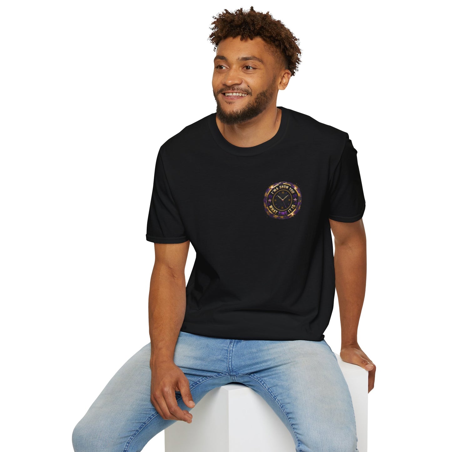 Astrology Clock Tee — "The Stars Know Time" Minimal Horoscope T-Shirt