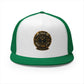 Vintage Sheriff Badge Trucker Cap — "I'ma Show You What Time It Is" Mesh Snapback