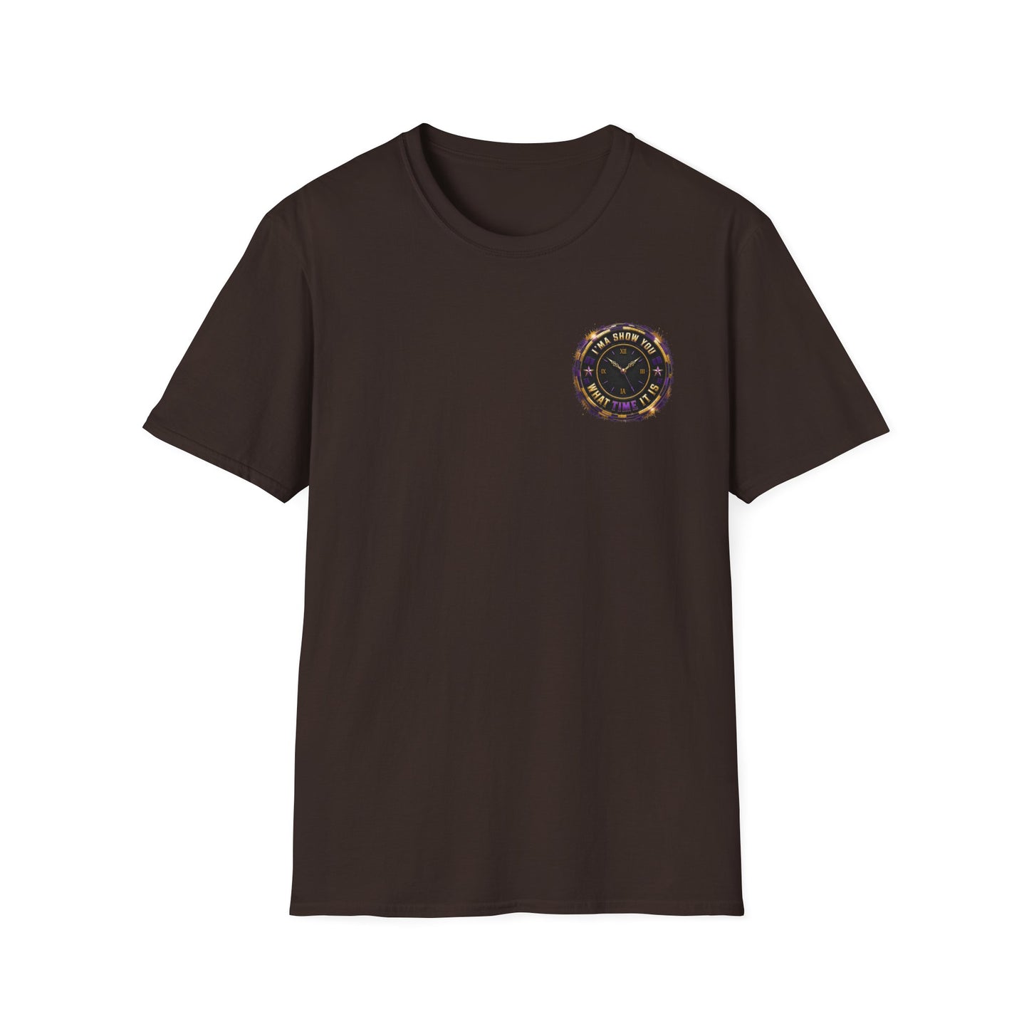 Astrology Clock Tee — "The Stars Know Time" Minimal Horoscope T-Shirt