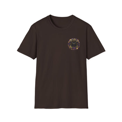 Astrology Clock Tee — "The Stars Know Time" Minimal Horoscope T-Shirt