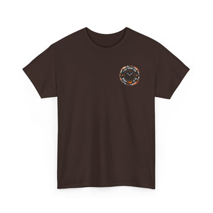 Poker Chip Logo Tee — Vintage Casino Card Night Shirt