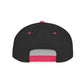 Snapback Hat — Gold Seal Clock Logo Flat Bill Cap