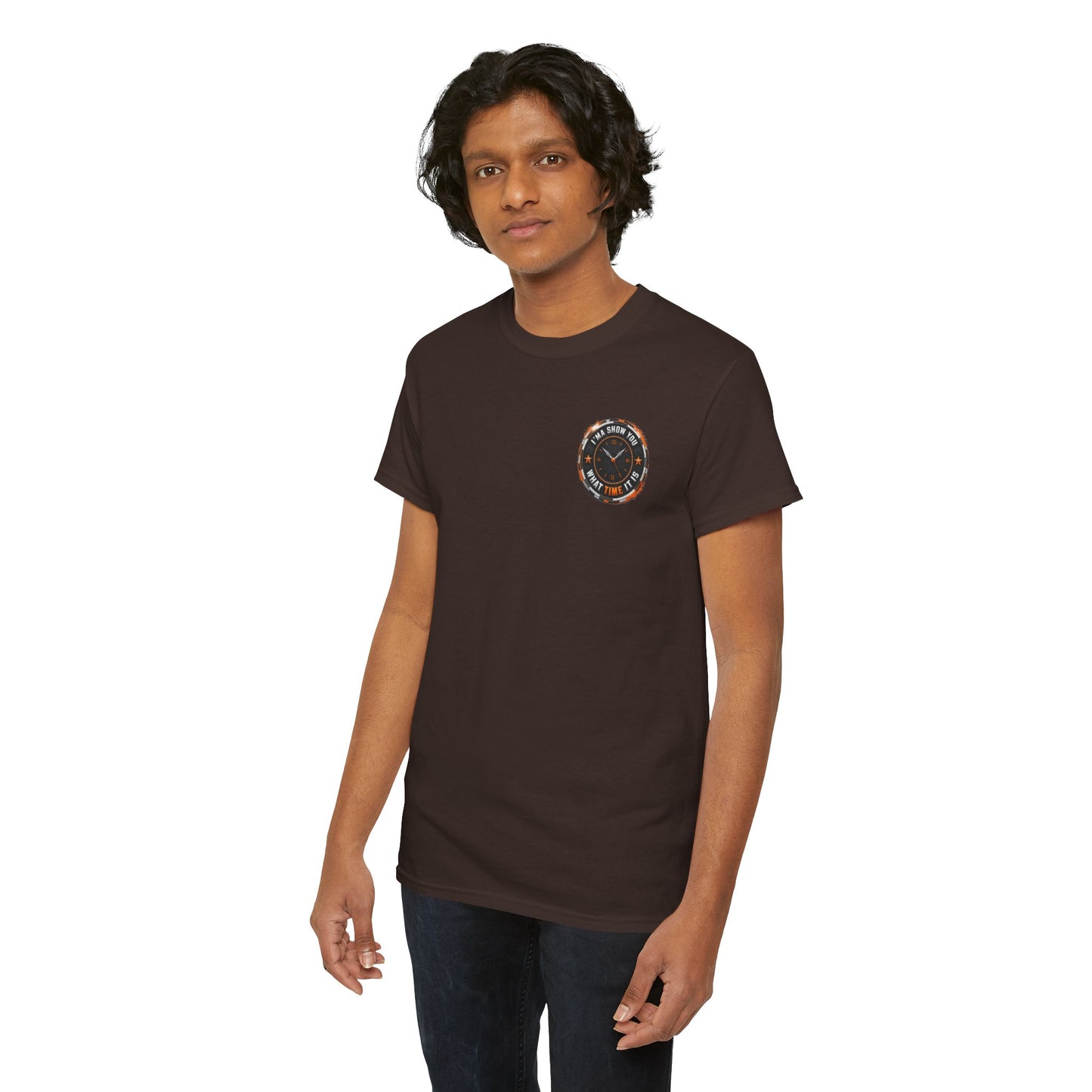 Poker Chip Logo Tee — Vintage Casino Card Night Shirt
