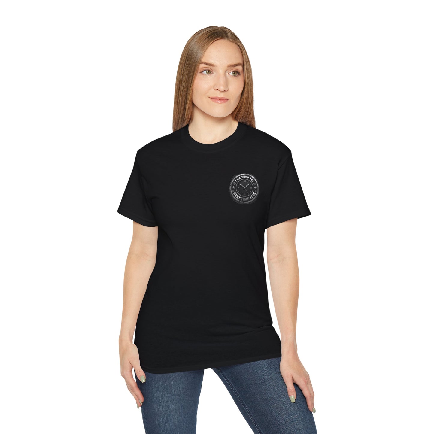 Surf Club Pocket Tee — Retro Wave Logo Cotton T-Shirt