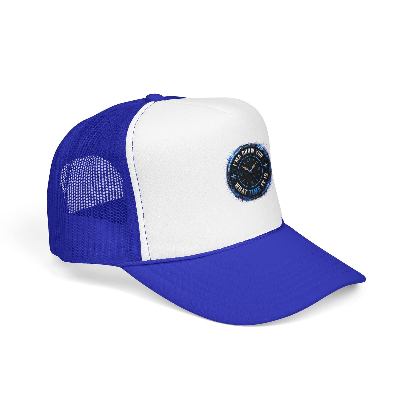 Retro 'Time Is What Time It Is' Foam Trucker Hat