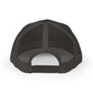 Trucker Cap — Distressed Round Patch 'Don't Ask Me' Vintage Logo