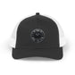 Trucker Cap — Distressed Round Patch 'Don't Ask Me' Vintage Logo