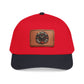 Vintage Compass Leather Patch Baseball Cap