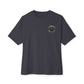 Vintage Patch Logo Tee — Minimal Chest Emblem Casual T‑Shirt