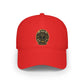 Low Profile Baseball Cap — Vintage Ship Wheel Clock Design