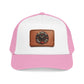 Vintage Compass Leather Patch Baseball Cap