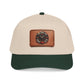 Vintage Compass Leather Patch Baseball Cap