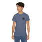 Surf Club Pocket Tee — Retro Wave Logo Cotton T-Shirt