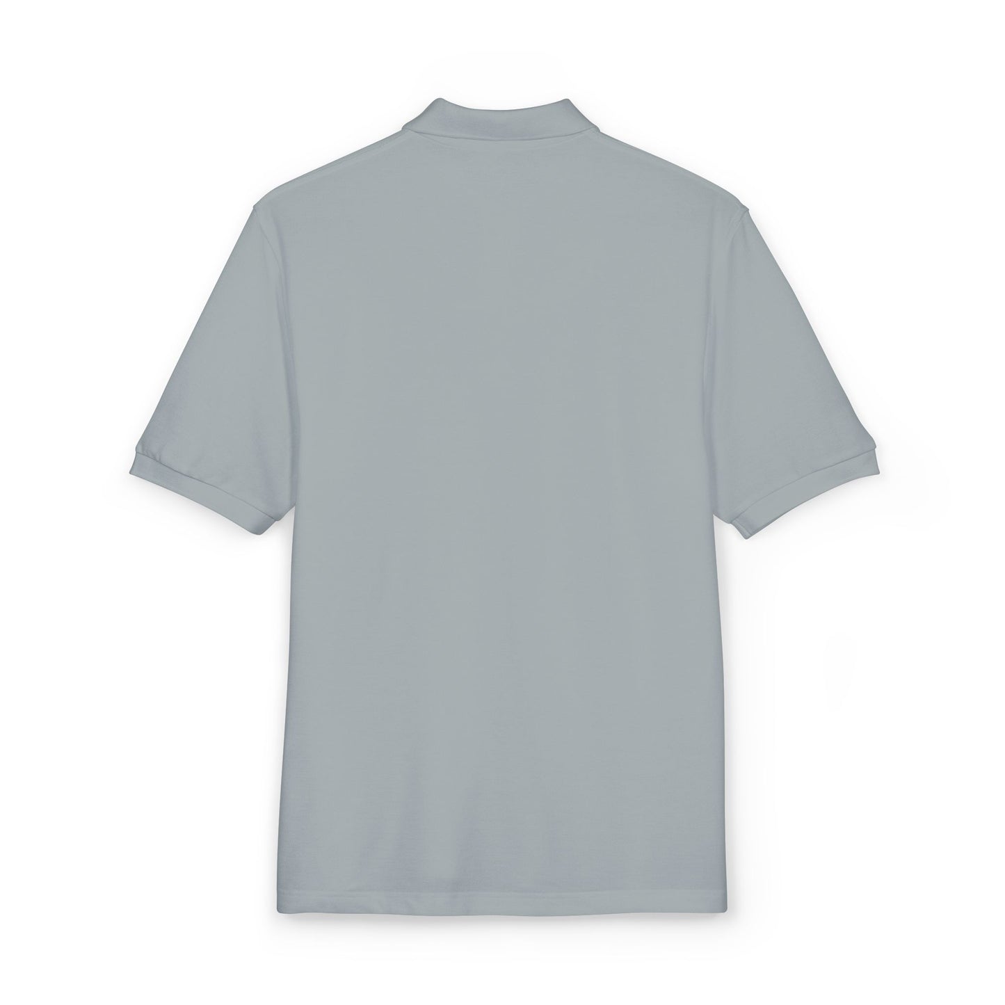 Embroidered Compass Logo Polo — Casual Nautical Work Shirt