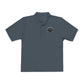 Embroidered Compass Logo Polo — Casual Nautical Work Shirt