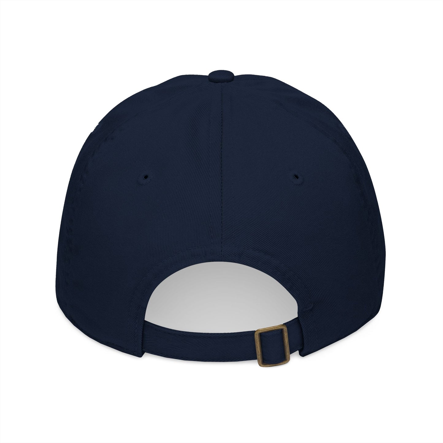 Embroidered Sunflower Badge Organic Baseball Cap