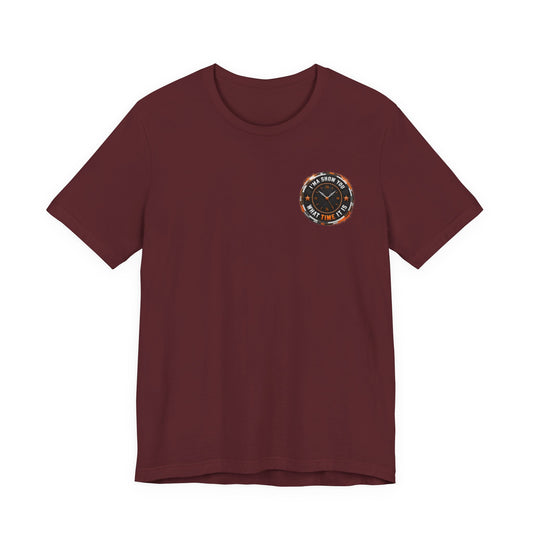 Vintage Compass Logo Tee — Adventure Travel Graphic T-Shirt