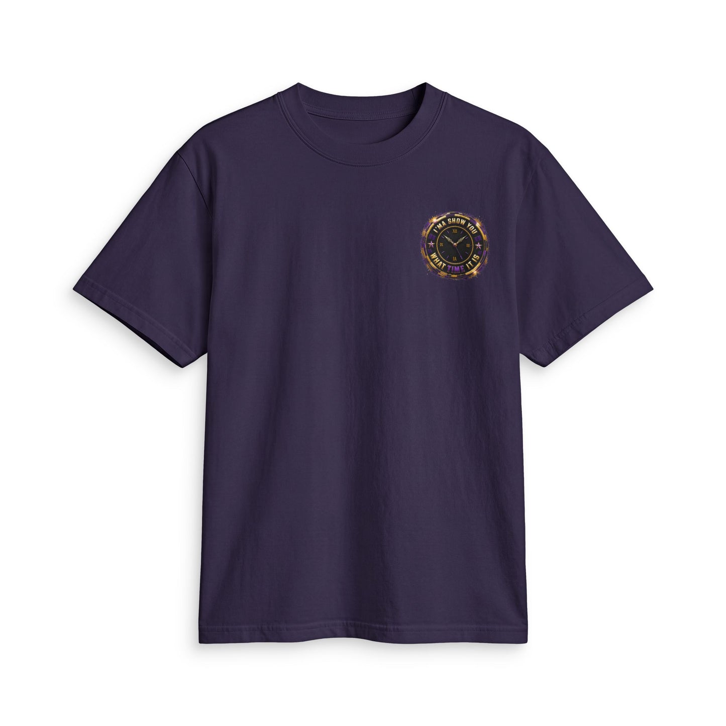 Graphic T-Shirt — 'I'll Show You What Time It Is' Vintage Clock Tee