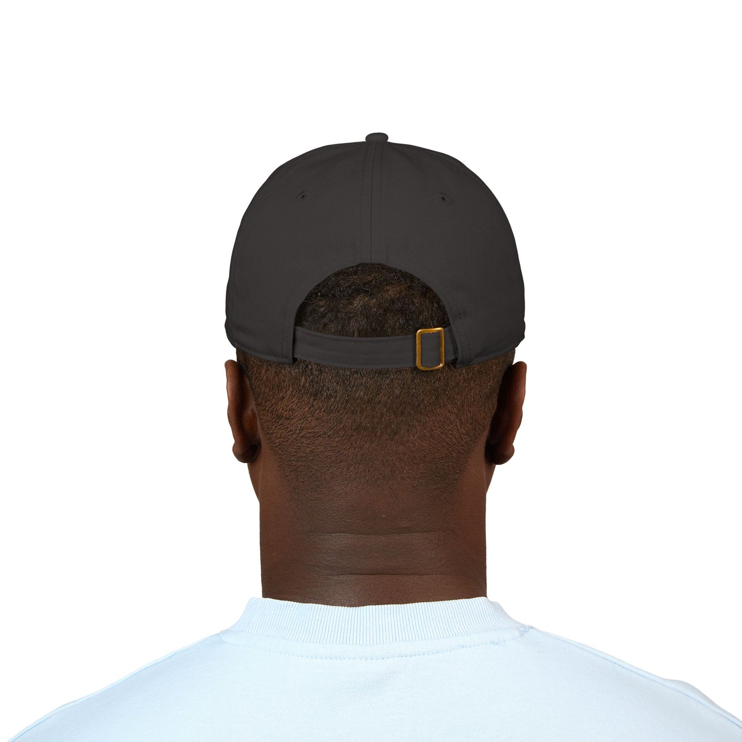 Embroidered Sunflower Badge Organic Baseball Cap