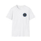 Vintage Compass Badge T-Shirt — "Take Your Time" Minimal Travel Tee
