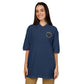 Embroidered Compass Logo Polo — Casual Nautical Work Shirt