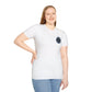 Vintage Compass Badge T-Shirt — "Take Your Time" Minimal Travel Tee