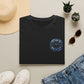 Vintage Compass Badge T-Shirt — "Take Your Time" Minimal Travel Tee