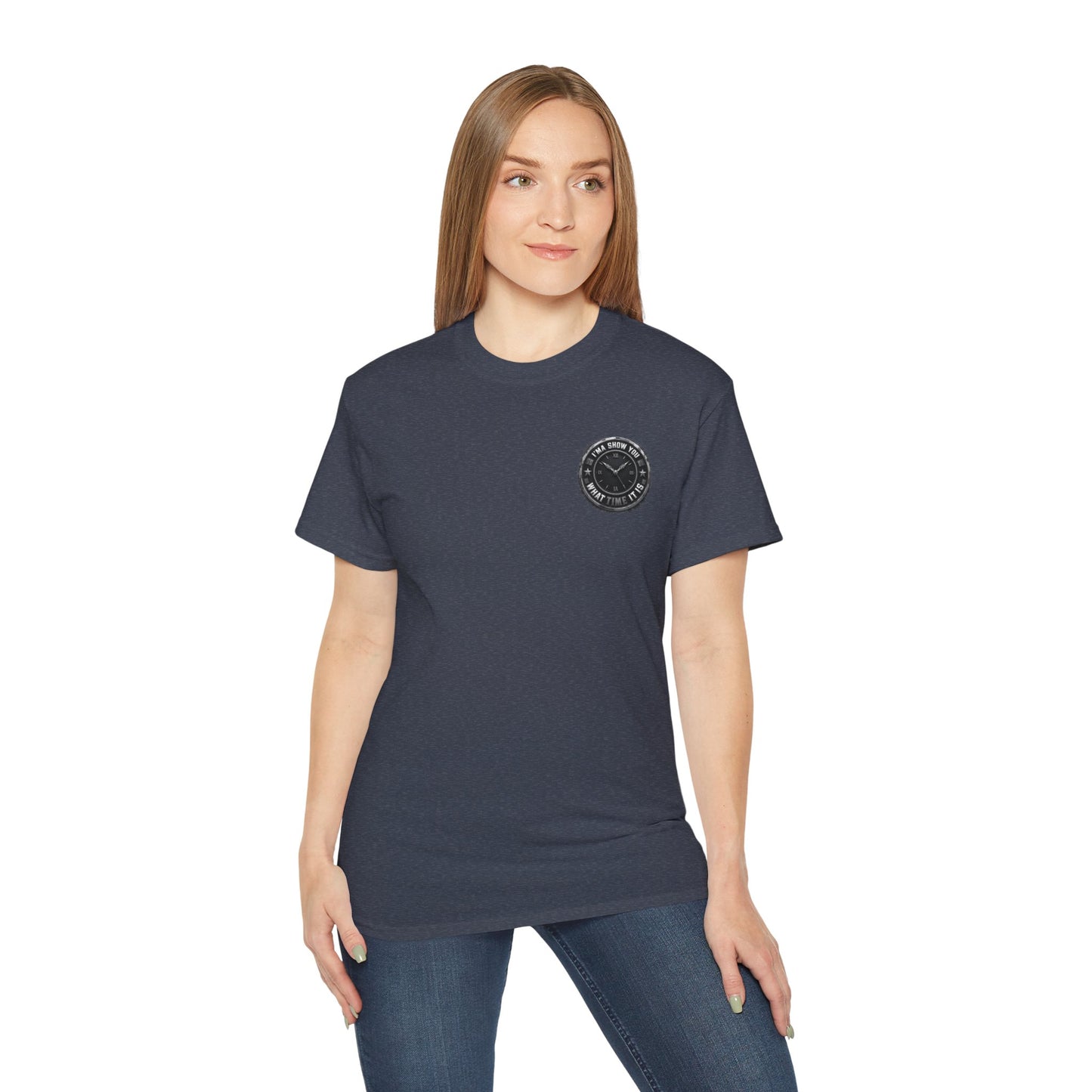 Surf Club Pocket Tee — Retro Wave Logo Cotton T-Shirt