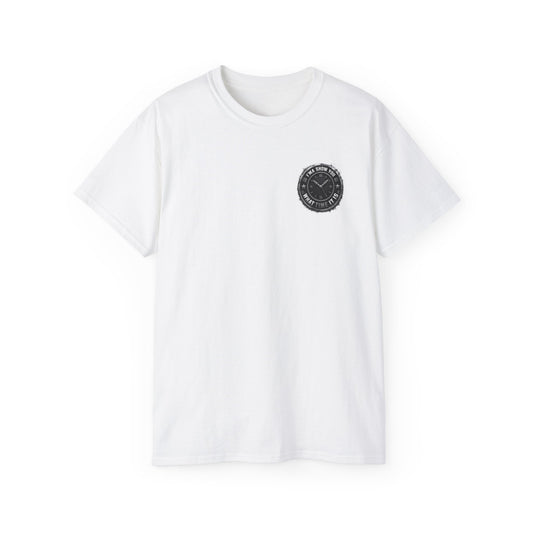 Surf Club Pocket Tee — Retro Wave Logo Cotton T-Shirt