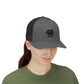 Trucker Cap — Distressed Round Patch 'Don't Ask Me' Vintage Logo