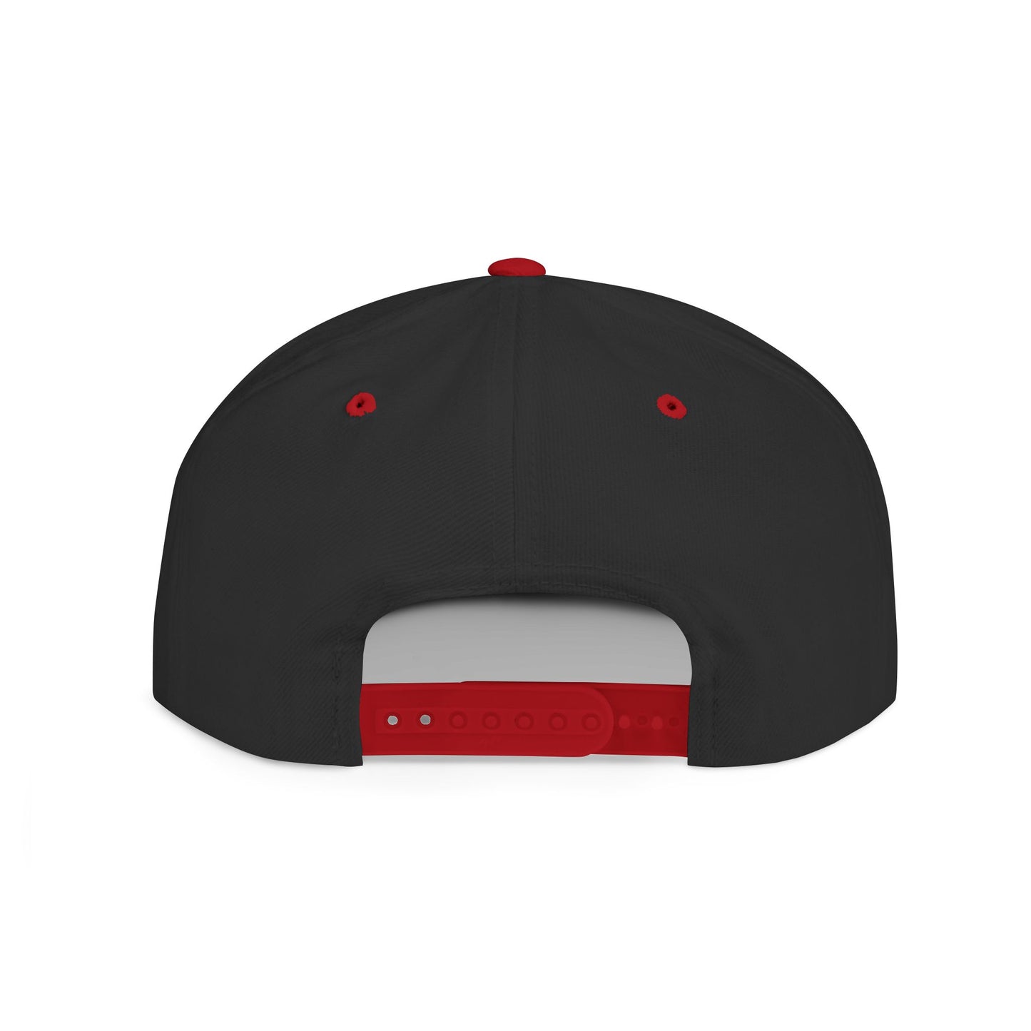 Snapback Hat — Gold Seal Clock Logo Flat Bill Cap