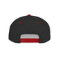 Snapback Hat — Gold Seal Clock Logo Flat Bill Cap