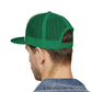 Vintage Sheriff Badge Trucker Cap — "I'ma Show You What Time It Is" Mesh Snapback