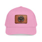 Vintage Compass Leather Patch Baseball Cap