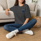 Vintage Compass Badge T-Shirt — "Take Your Time" Minimal Travel Tee
