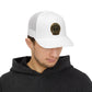 Trucker Cap — "What Time Is It?" Vintage Clock Patch Snapback