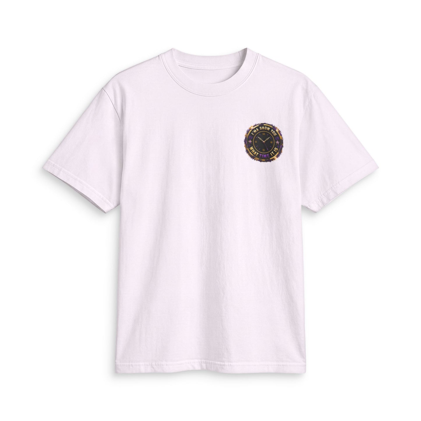 Graphic T-Shirt — 'I'll Show You What Time It Is' Vintage Clock Tee